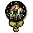 Harry Potter Ron, Harry, and Hermione Wooden Pendulum Clock